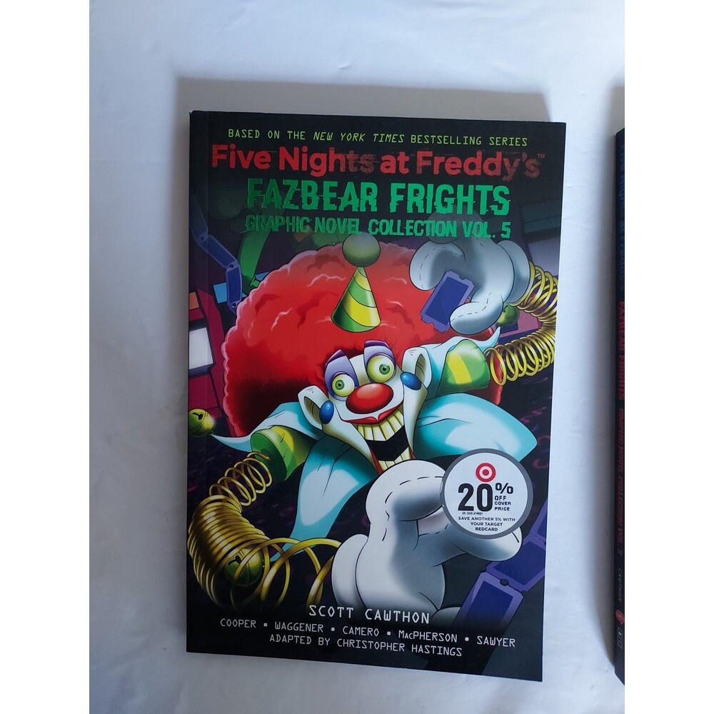 Five Nights At Freddy's Graphic Novel Paperback Books Lot of 10 by Scott Cawthon - Picture 2 of 11